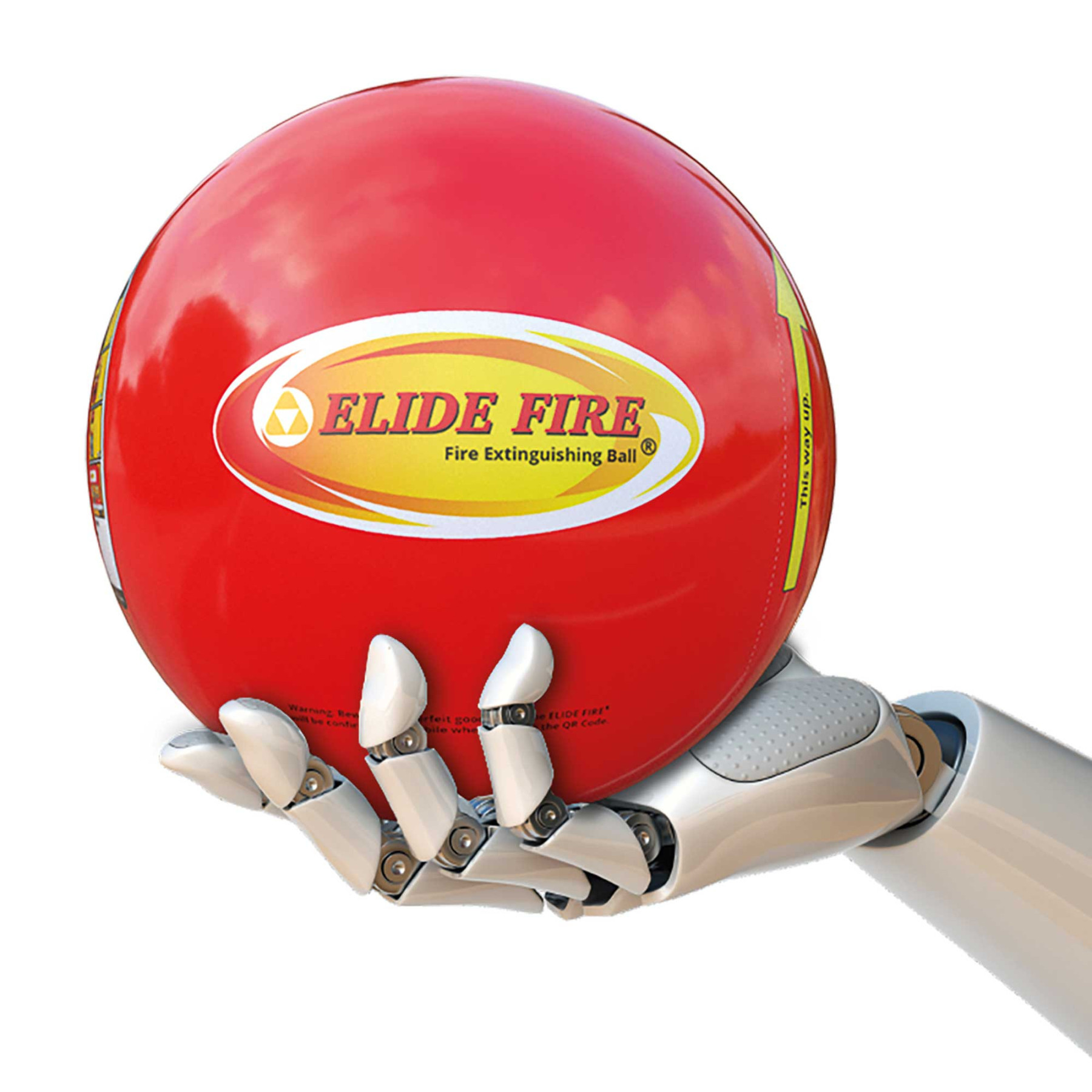 ELIDE FIRE 4 In. Self Activating Fire Extinguisher Ball, ELY4 at