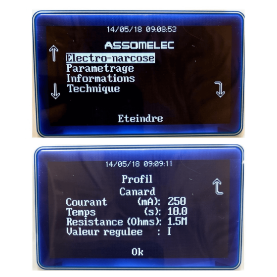 Electronarcose ASSOM-ELEC P - LINK + VE MEMORY BURDIS