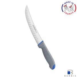 Butcher knife with hollow edge Sandvik 25 cm BURDIS