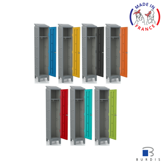 Polyethylene locker