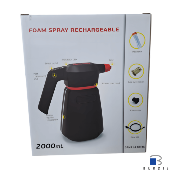 Canon à mousse électrique