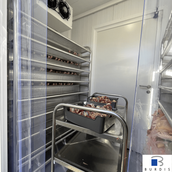 Module d'Abattage de Volailles burdis zone propre ressuage