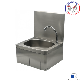 Hand wash basin with apron support