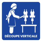 découpe verticale