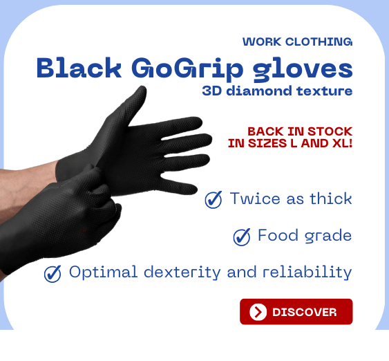 back in stock sizes l and xl gogrip gloves